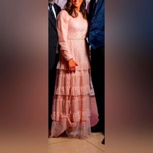 Pink gown